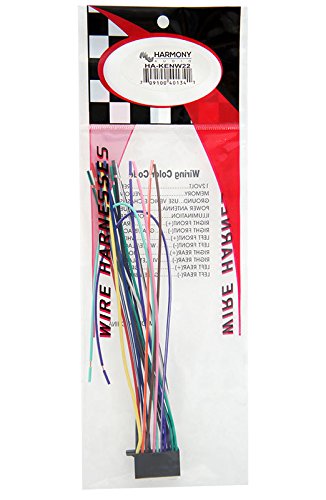 Harmony Audio Compatible With Kenwood Dnx 6140 Aftermarket Stereo Radio Receiver Replacement Wire Harness