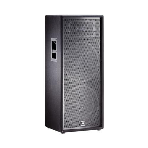 Jbl Professional Jrx225 Portable 3 Way Sound Reinforcement Loudspeaker System, Dual 15 Inch ,Black