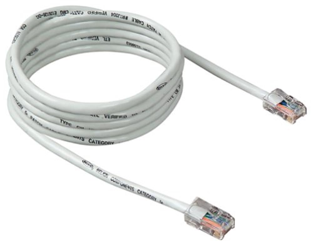 Belkin Cat 5E Patch Cable (White, 25 Feet)