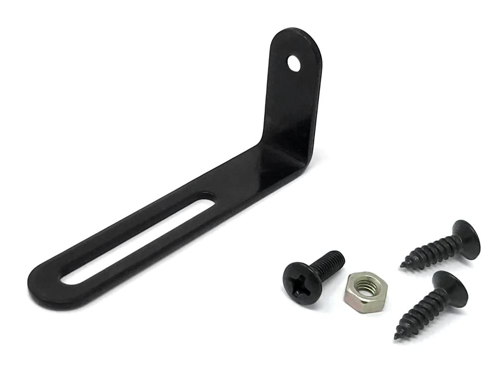 Vintage Forge Black Pickguard Mounting Bracket Compatible With Gibson Epiphone Les Paul Electric Guitar With Screws Lpb20 Blk