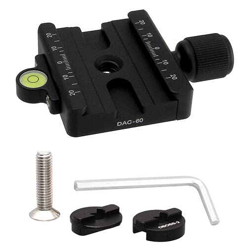 Desmond Dac 60 + Boss Tripod Ball Head Conversion Kit 60Mm Arca/Rrs Compatible Qr Clamp