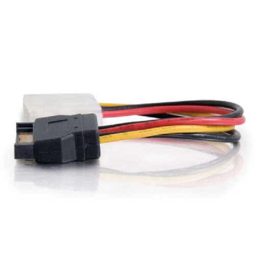C2G 10149 15 Pin Serial Ata Male To Lp4 Female Power Cable (6 Inch)