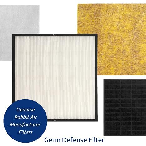 Original Rabbit Air Minusa2 Filter Replacement Kit [Germ]