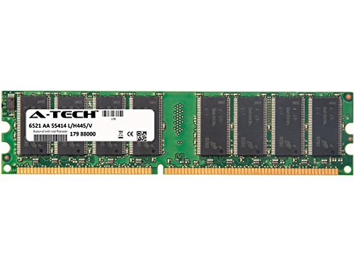 1GB Stick for AsRock G Series PRO (DDR1). DIMM DDR Non-ECC PC2700 333MHz RAM Memory. Genuine A-Tech Brand.