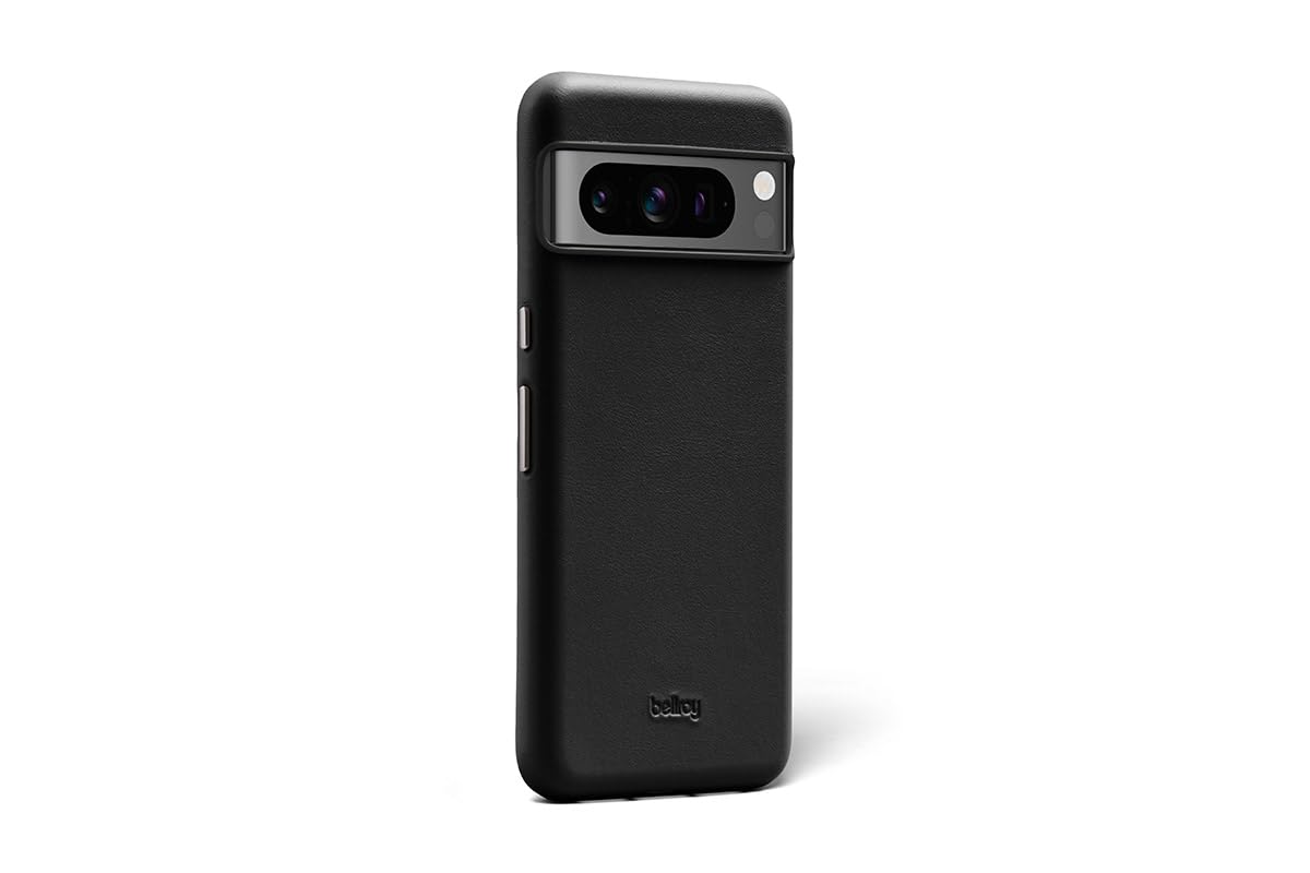 Bellroy Leather Case For Pixel 8 Pro - (Leather Google Phone Case) - Black