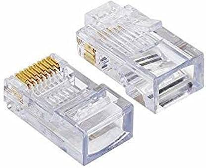 DLink(India) Rj45 Connector Module Plugs  Pack Of 100 Nos