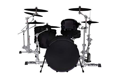 Gibraltar 9707Nl Dp No Leg Hi Hat Stand With Direct Pull, Black,Silver