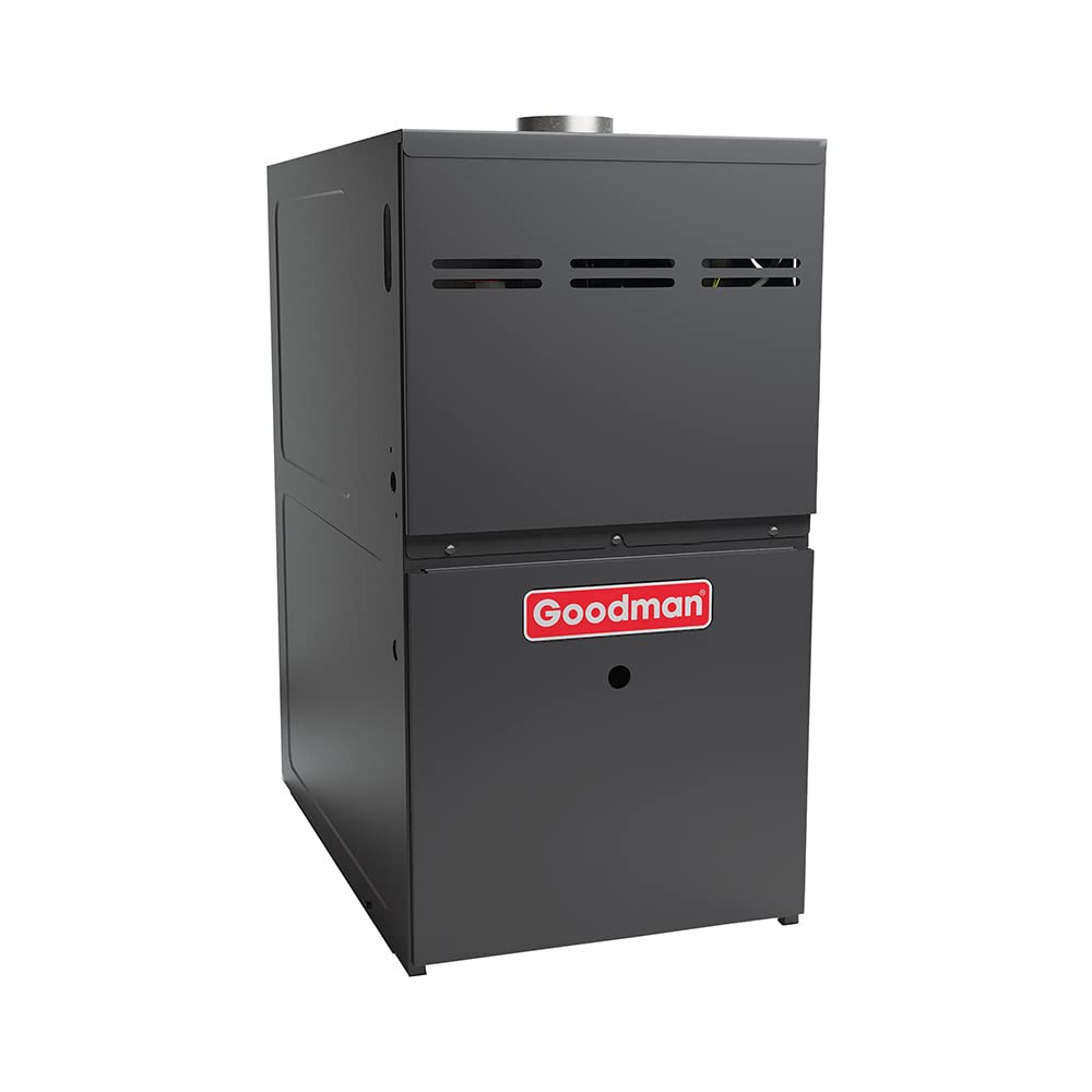 Goodman 60,000 BTU 80% Efficiency multi-speed, single-stage upflow/horizontal Furnace Model: (GR9S800603AN) Cabinet is 14 inches