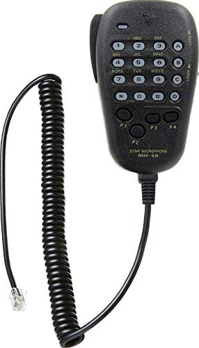 Pasow Replacement Microphones Mic Cable Cord Wire For Yaesu Mh 36 Mh 36A6J Mh 36B6Js Mh42 Mh 42B6J Mh 42C6J Mh 48 Mh 48A6Ja Mh 4