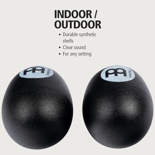 Meinl Percussion Egg Shaker Pack (24 Pieces) For All Musicians With Crystal Clear Sounds   Not Made In China   Durable All Weath