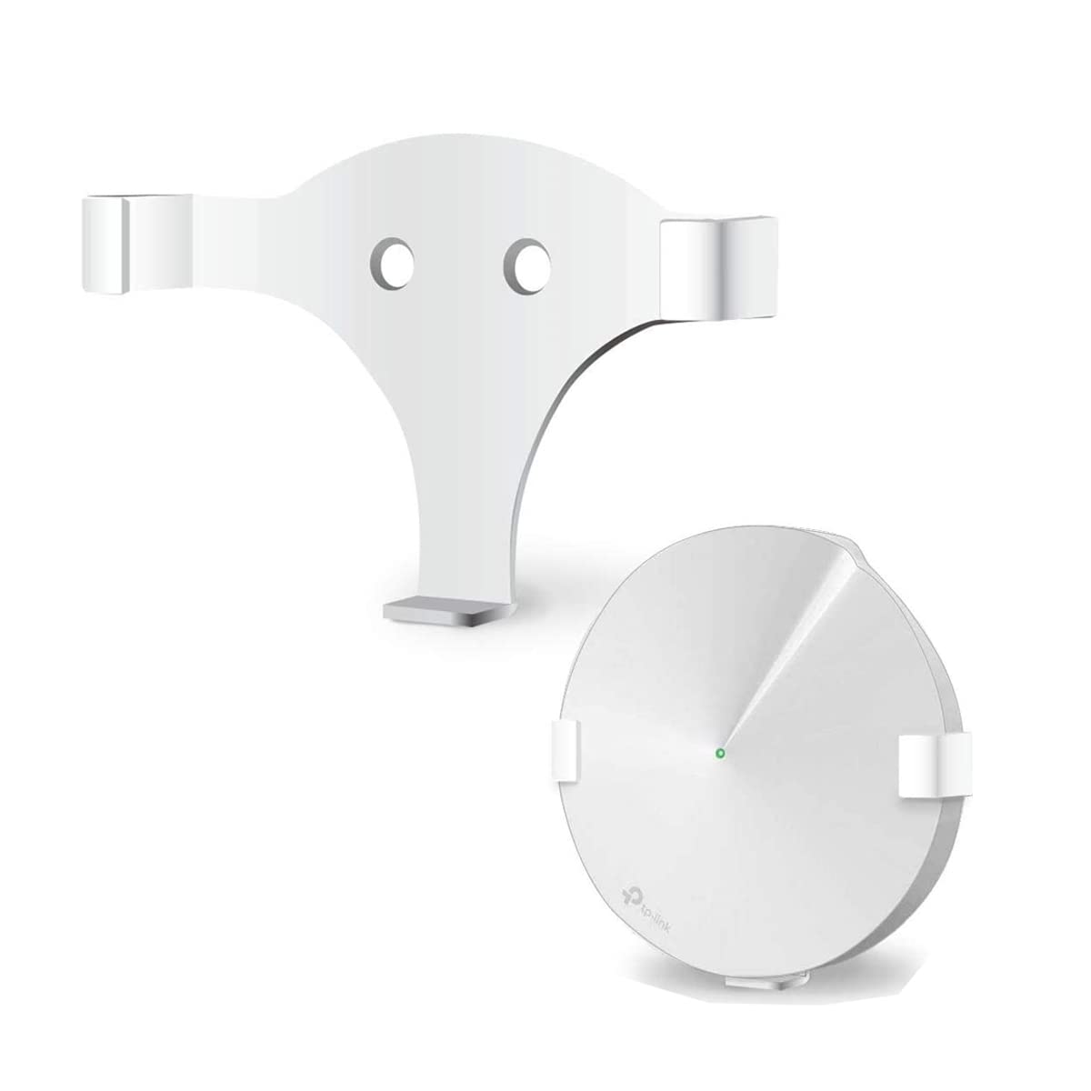 Allicaver Compatible Wall Mount Tp Link Deco M9, Sturdy Metal Made Mount Stand Holder Compatible Tp Link Deco M9 Mesh Wifi. (3 P