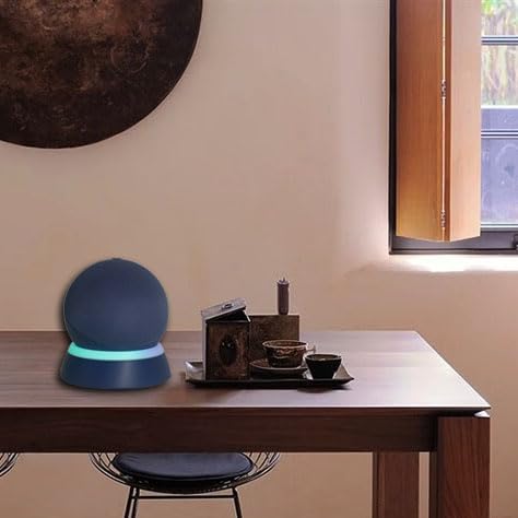 Table Stand For Echo Dot 5Th Generation   C Yecen Desktop Holder Mount For Echo Dot 5Th & 4Th Gen, Base Bracket With Light Guide