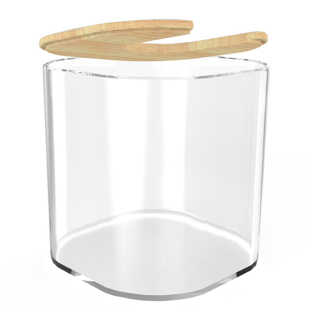 Miragecover Bamboo Shaver Rinse Stand Compatible With Skull Shaver Pitbull Gold Pro Head Shaver