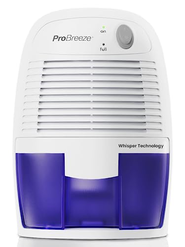 Pro Breeze Dehumidifiers For Home,215Sqft Small Dehumidifiers For Room,17Oz Tank Portable Closet Dehumidifier Removes Humidity M