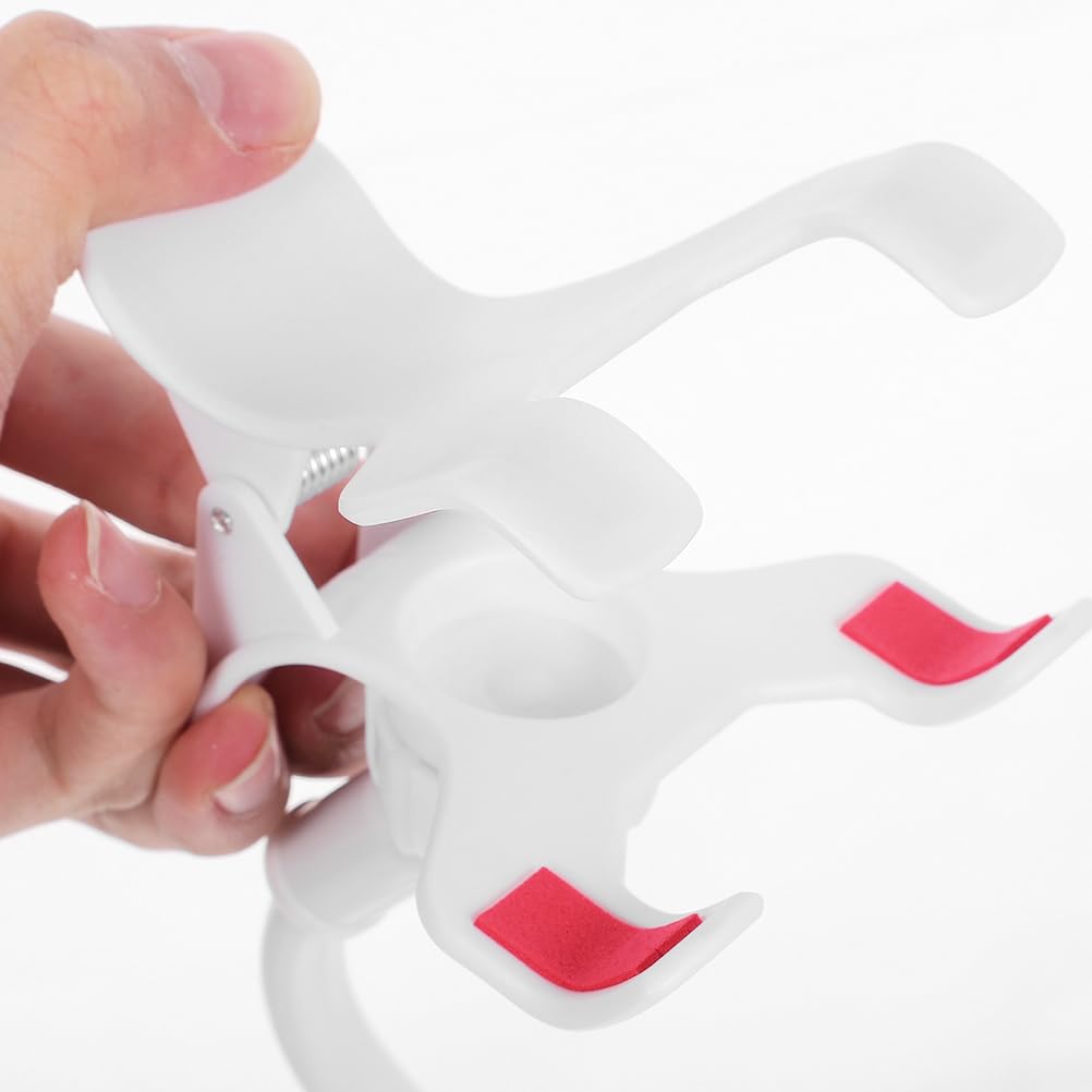 Homoyoyo 2Pcs Gooseneck Phone Holder For Bed 360 Adjustable Clamp Clip Phone Mount Holder Cell Phone Clip Support Stand Overhead