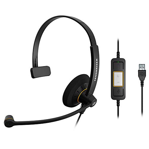 Sennheiser Sc 30 Usb Ml (504546)   Single Sided Business Headset | For Skype For Business | With Hd Sound, Noise Cancelling Micr