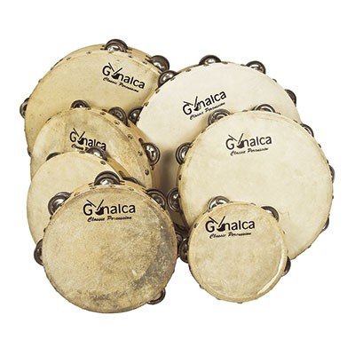 PANDERETA SENCILLA 15 CM P/PIEL REF.VH01300
