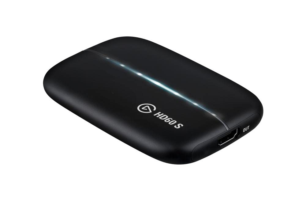 Elgato Hd60 S, Usb3.0 External Capture Card, Stream And Record In 1080P60 With Ultra Low Latency On Ps5, Ps4/Pro, Xbox Series X/