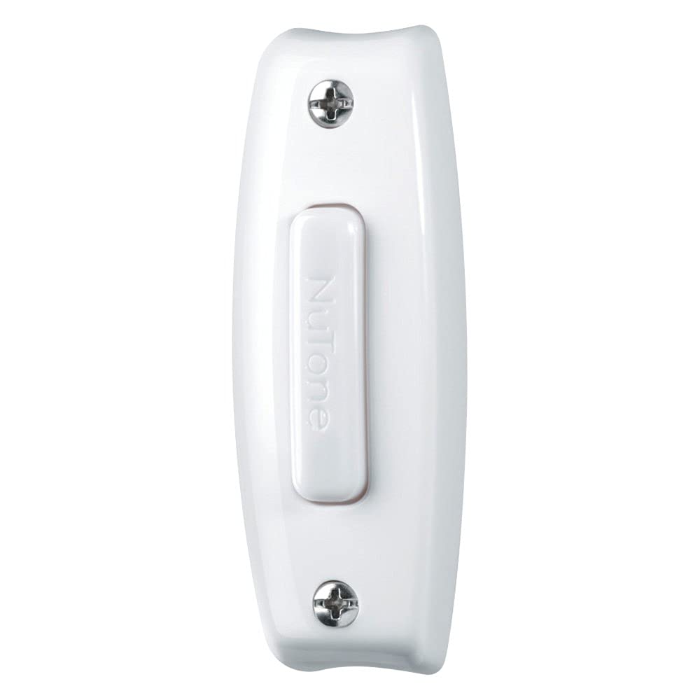 Broan Nutone Pb7Lwh Push Button, White