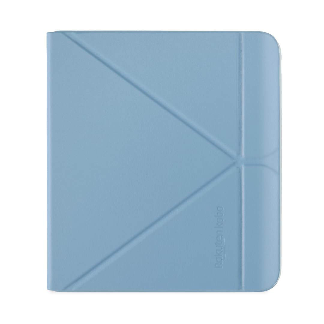Kobo Libra Colour SleepCover Case | Dusk Blue | Sleep/Wake Technology | Builtin 2Way Stand | Vegan Leather | Compatible with 7