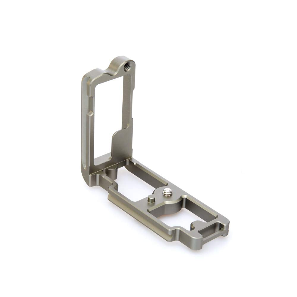 3 Legged Thing Zelda Dedicated Camera L Bracket   Arca Swiss Compatible L Bracket For Landscape And Portrait Photography   Metallic Slate Grey (Zelda G)
