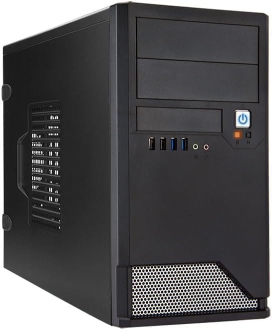 Inwin Em048 Mini Tower Chassis Configured Up To 7 Drive Bays Supports Micro Atx Tac 2.0 Thermal Solution Auxiliary Cooling Fan F
