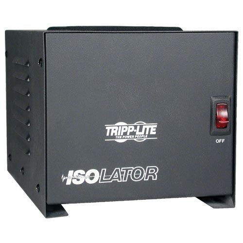 Tripp Lite Is1000 Isolation Transformer 1000W Surge 120V 4 Outlet 6Ft Cord Taa Gsa
