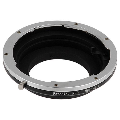 Fotodiox Pro Lens Mount Adapter Compatible Mamiya 645 Mf Lenses To Nikon F-Mount Cameras