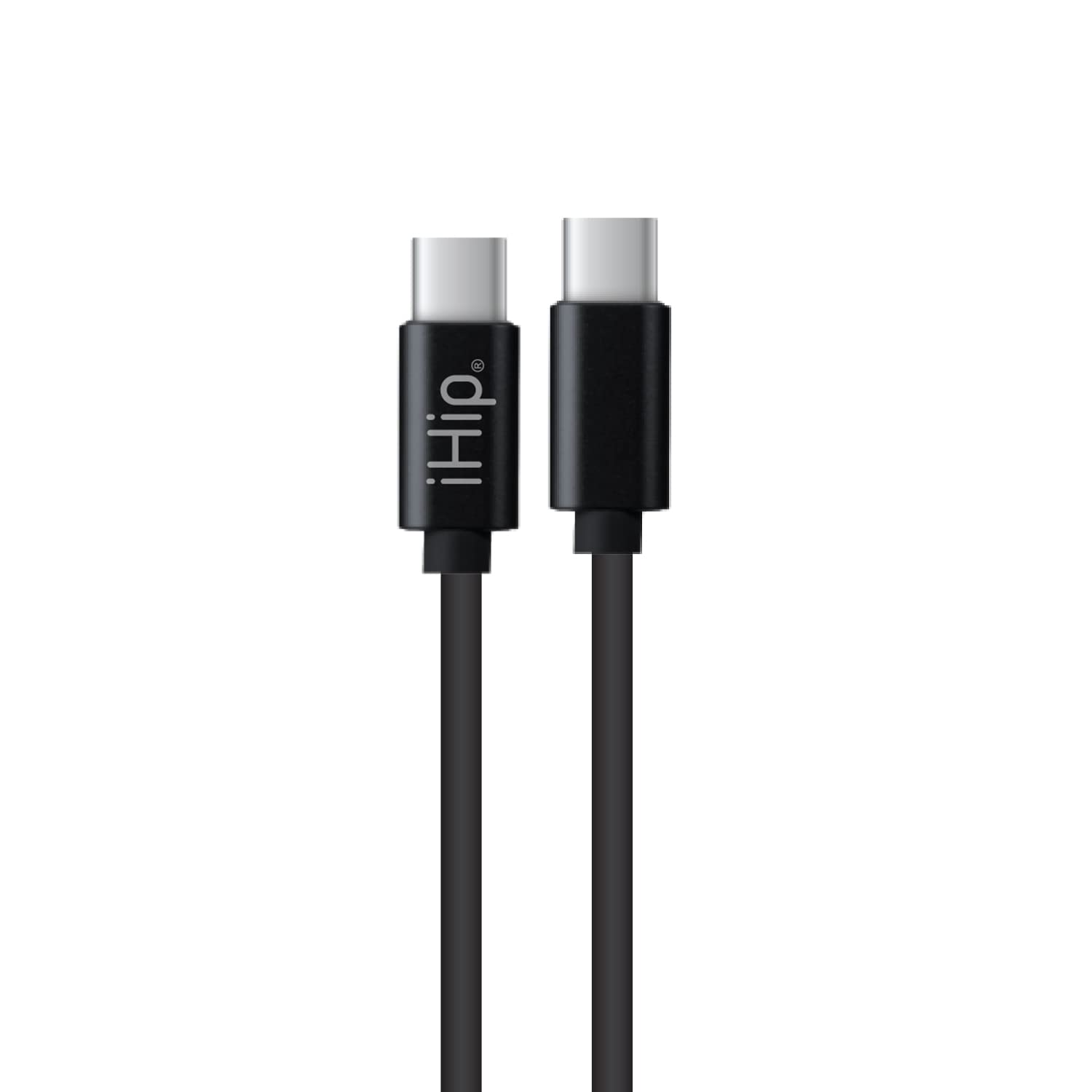 Ihip 3 Foot Black Pvc Usb Type C To Type C Cable
