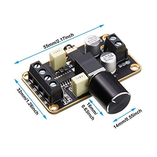 2 Pieces Audio Amplifier Board Pam8406 Mini Amplifier Board 5V, 5W+5W Amplifier Module, Digital Power Module Class D 2.0 Dual Ch