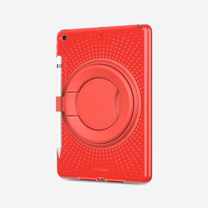 Tech21 Evo Play2 With Pencil Holder For Ipad 7Th/8Th/9Th Gen - Protective Ipad Case With Impact Protection Red