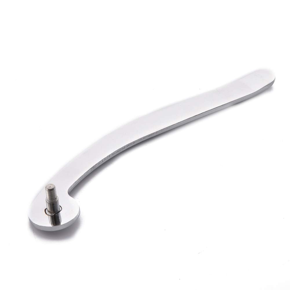 Ruijotwat Tremolo Vibrato Bridge Tailpiece Parts Crank Handle Screw For Gibson Bigsby Guitar Silver