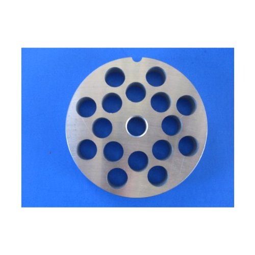 #22 X 1/2'' Stainless Steel Meat Grinder Plate Disc For Hobart Lem Cabelas Universal Mtn & Others