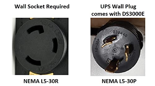 Opti-Ups Ds3000E (3000Va / 3000W) Online Double Conversion Uninterruptible Power Supply, Pure Sine Wave, Ups Battery Backup, Sur