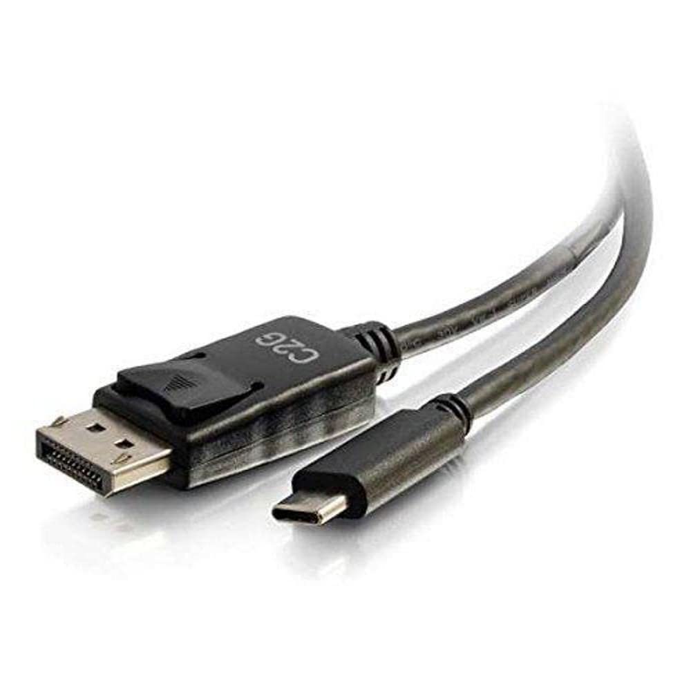 C2G Usb Adapter, Usb C To Display Port, 4K, 30Hz, Black, 6 Feet (1.82 Meters), Cables To Go 26902