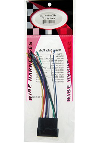 Harmony Audio Ha 707301 Compatible With Hyundai Tucson 2005 2008 Radio Harness Adapter