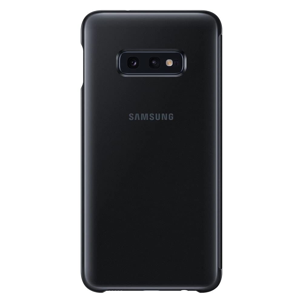 Samsung Original Galaxy S10e Protective Clear View Folio Cover Case - Black