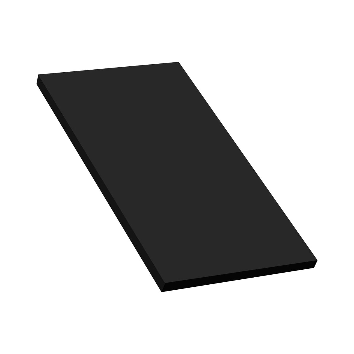 Mega Format Expanded Pvc Plastic Sheets   6 X 12 Rigid Black Sheet For Crafts, Signage,  Displays   Sintra, Celtec Pvc Board   W
