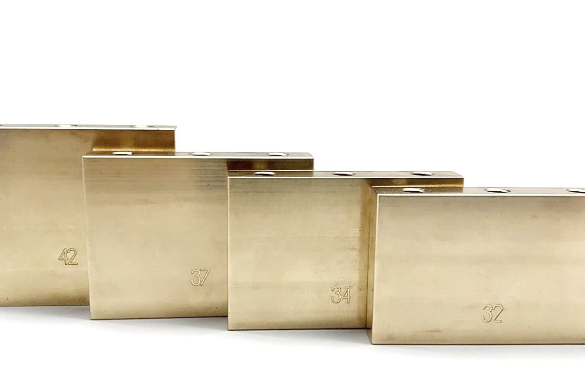 Tuoren Fat Brass Tremolo Block For Floyd Rose Electric Guitar Bridge (34Mm)