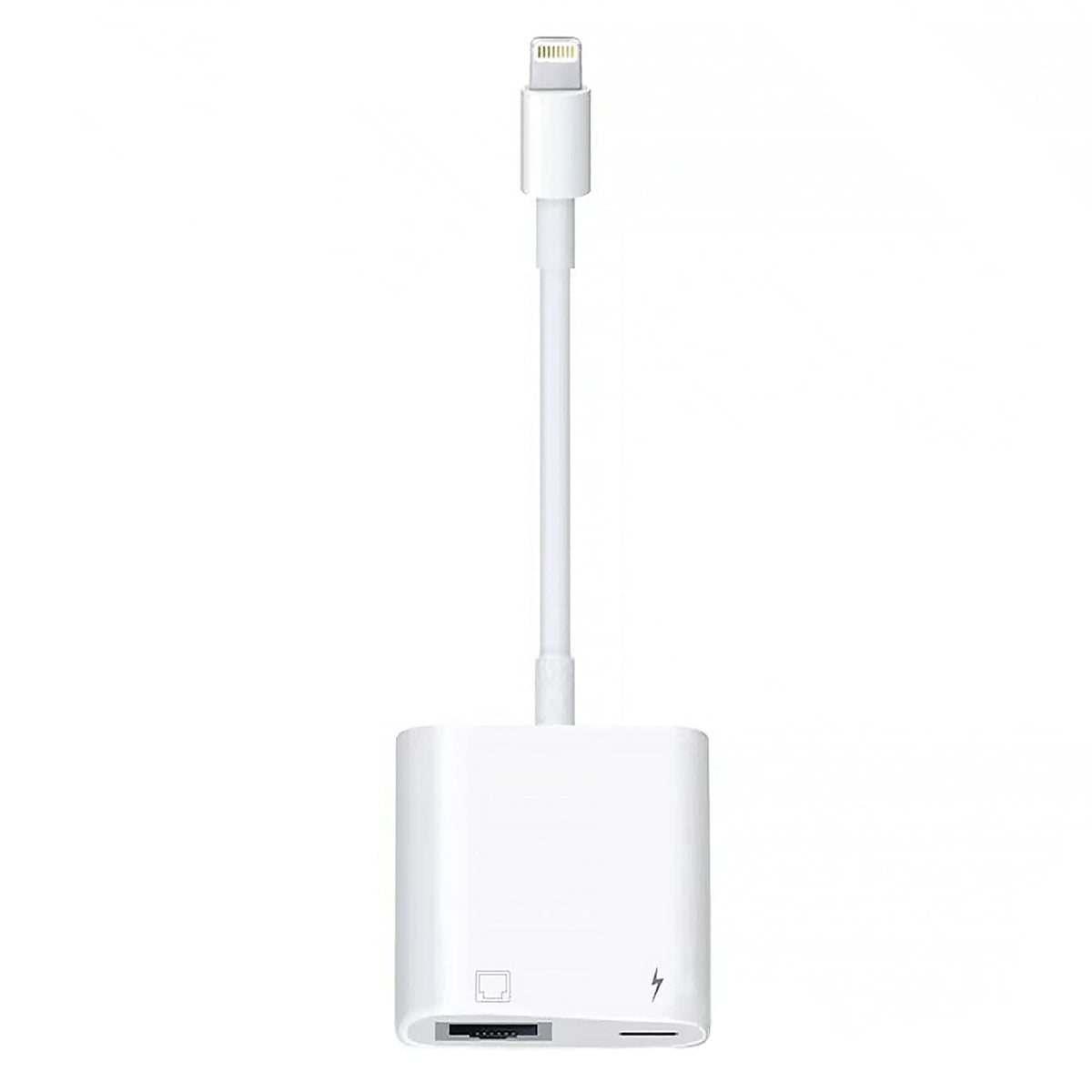 Lightning To Rj45 Ethernet Lan Network Adapter With Charge Port For Select Iphone,Ipad Models 100Mbps Charging Plug And Play
