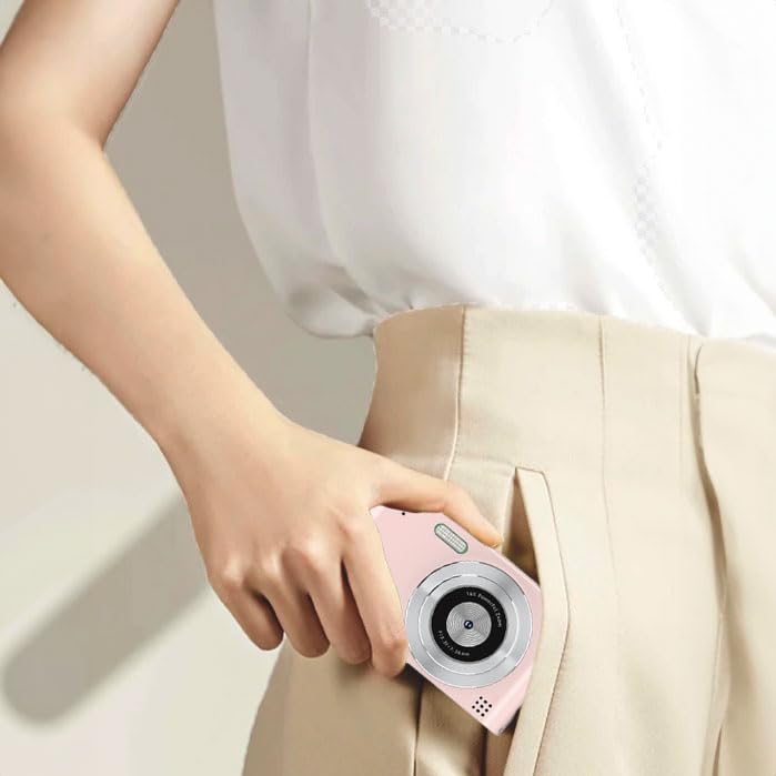 Digital Pocket Camera, Digital Point And Shoot Camera With 16X Zoom, 64Gb Memory, Fhd 1080P Camera, Anti Shake, Compact Small Ca
