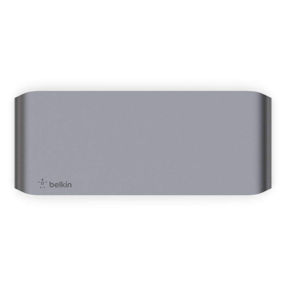 Belkin Thunderbolt 3 Dock Pro with 2.6 ft Thunderbolt 3 Cable (Thunderbolt Dock for macOS and Windows) Dual 4K @60Hz, 40 Gbps Transfer Speeds, 85 W Upstream Charging