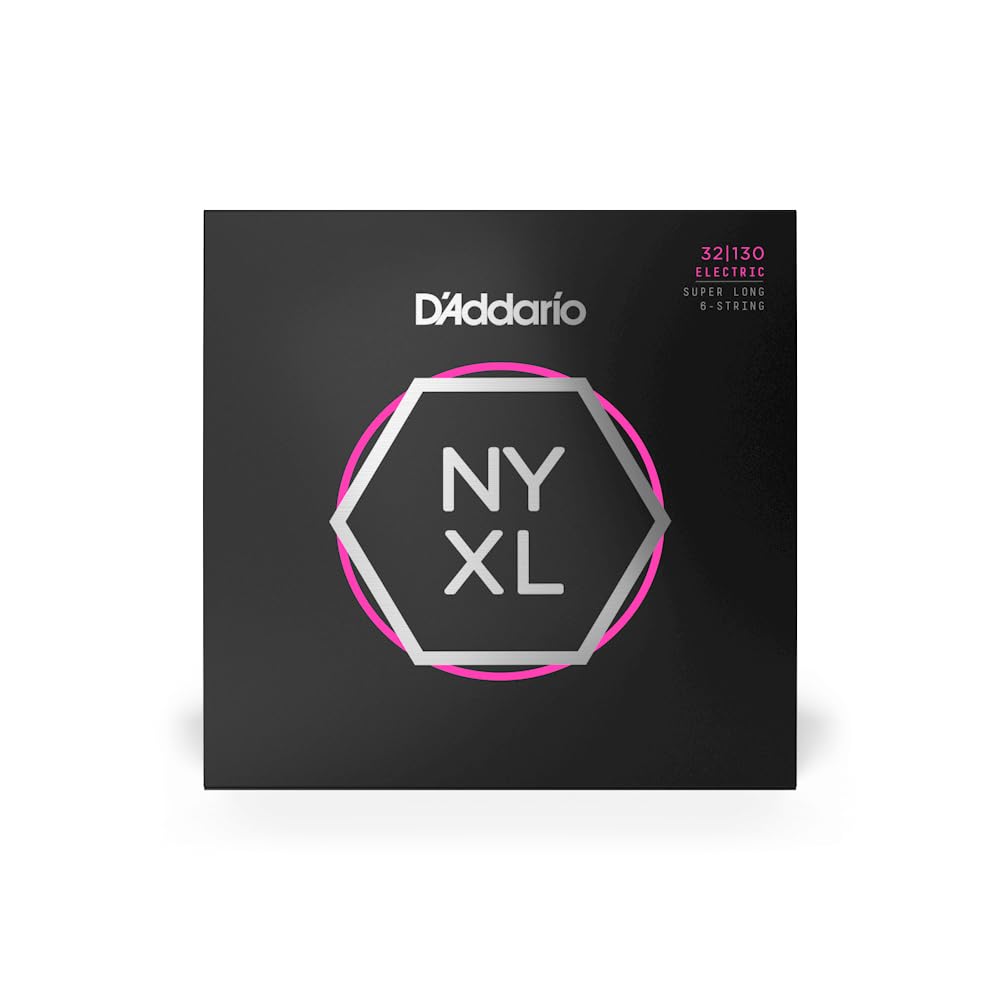 D'Addario Bass Guitar Strings   Nyxl Bass Strings   Nyxl32130Sl   Unrivaled Strength, Tuning Stability, Enhanced Response   For