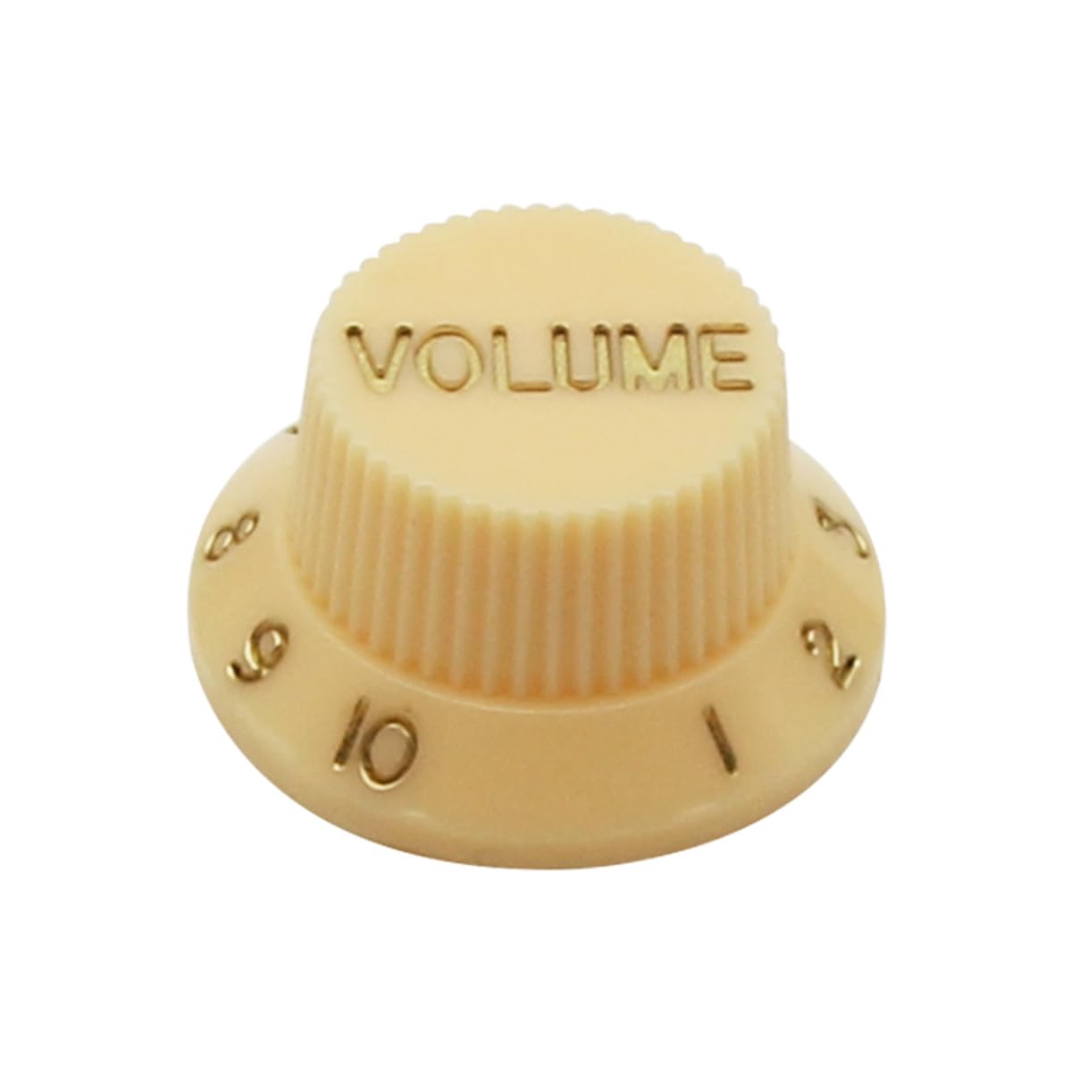Fleor Cream Plastic 52/52/52Mm Single Coil Pickup Cover 2T1V Tone Volume Control Knobs Switch Tip Bar Tip Set