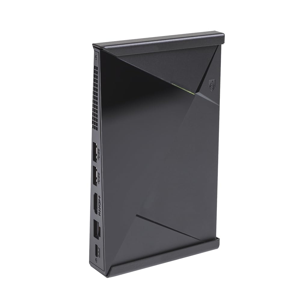 Hideit Mounts Shield 2 Nvidia Shield Tv Pro Wall Mount, Black Steel Wall Mount, Nvidia Wall, Vesa Mount Or Under Desk Mount