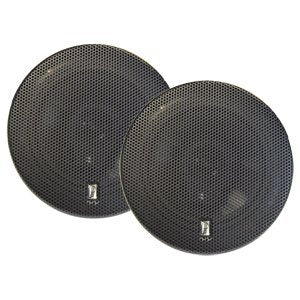 Poly-Planar Ma8506-B Outdoor Speakers,Black,2-13/32In.D,Pr