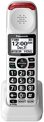 Panasonic Kx-Tgm420W + (1) Kx-Tgma44W Amplified Cordless Phone With Digital Answering Machine And Voice Volume Booster Upto 40 D