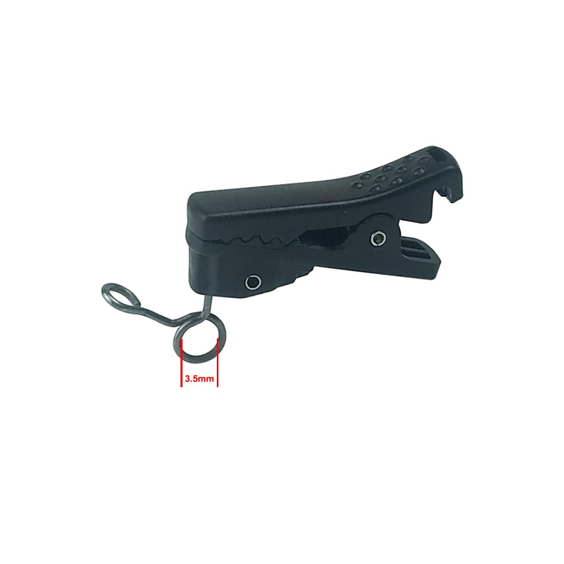 Canfon 2Pcs Lapel/Lavalier Microphone Abs Tie Clip For Sanken Cos 11D Deity W.Lav Pro Lavalier Mic With Diameter Of 3.5 4.5Mm(3.