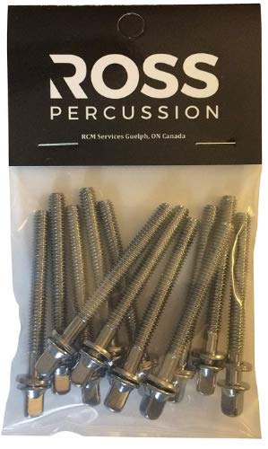 Tension Rods For Drums   Ross Percussion (1 1/8'')