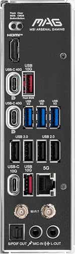 Msi Mag X870 Tomahawk Wifi Gaming Motherboard (Amd Ryzen 9000/8000/7000 Series Processors, Am5, Ddr5, Pcie 5.0, M.2 Gen5, Sata 6